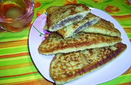 Чебуреки из кабачков