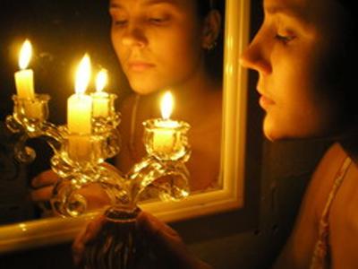 Гадание по одному зеркалу
