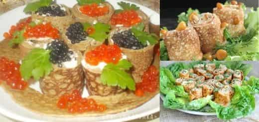 Блинные пенёчки на праздник Масленица
